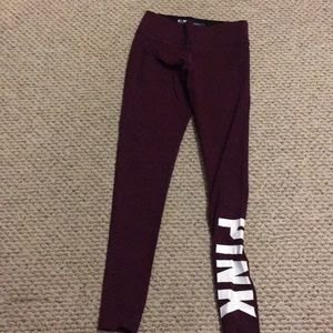 Victoria's Secret ultimate pink leggings size XS